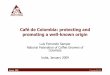 Café de Colombia: protectingand promotinga well-knownorigin · 2009. 3. 11. · II. Marketing Origin through differentiation The Road towards origin differentiation… For the first