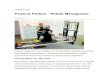Media: Posture Perfect - Rehab Managment · Posture Perfect - Rehab Managment 12-15 minutes Pilates equipment can position for and facilitate desired movement and targeted musculature