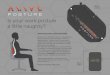 Is your work posture a little naughty?aliveposture.com/wp-content/uploads/2019/02/ALIVE... · The Posture M8 is the perfect accessory for those rigid chairs at concerts or sporting