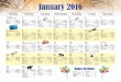 January 2016 · 1 2 3 4 5 6 7 January 2016 Lounge Games ..... 9:30 a.m. Rosary ..... 10:30 a.m. (P) Mass ..... 11 a.m. (P)