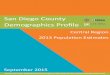 San Diego County Demographics Pro€¦ · Table of Contents – San Diego County Demographics Profile Click on a topic to jump to that section in the Demographics Profile Introduction