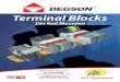 Terminal Blocks - ATI Systems · Degson products are designed in accordance with IEC 60947, IEC 60079, UL1059, UL486E, CSA C22.2 No158 standards. The standard mountings of the terminal