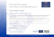 Certificate of Accreditation · Certificate Issued: 9 December 2019 This accreditation demonstrates technical competence for a defined scope specified in the schedule to this certificate,