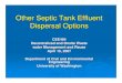 Other Septic Tank Effluent Dispersal Optionscourses.washington.edu/onsite/OtherDrainfields.pdf · Other Septic Tank Effluent Dispersal Options CEE484 Decentralized and Onsite Waste