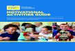 MOTIVATIONAL ACTIVITIES GUIDE everyone¢â‚¬â„¢s favorite foods that taste sweet, salty, sour, or tangy; Play