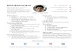 Rishabh Kandari - reevkandari.github.io New Resume.pdf · Rishabh Kandari Web- Devel oper, Innova t or, T ech- G eek, Mem el ord. Aiming to build and grow secure, fast and scalable