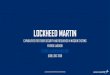 LOCKHEED MARTIN - International Test and Evaluation ... · lockheed martin . capabilities for cyber security and resilience in mission systems. patrick lardieri. patrick.j.lardieri@lmco.com