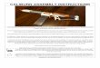 CALIBURN ASSEMBLY INSTRUCTIONSTo Assemble this blaster you will need a Slotted Screwdriver, Small Philips Screwdriver, 3/8 Combination Wrench, Needle-Nose Pliers (or hemostats), and