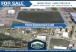 FOR SALE INDUSTRIAL LAND FOR SALE€¦ · Idaho’s cheap labor and business friendly taxes make this a perfect opportunity for a new business to buy and build the manufacturing facility