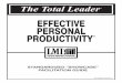 EFFECTIVE PERSONAL PRODUCTIVITY FacGuide 2014.pdfand/or organizations to participate in a 6-lesson Effective Personal Productivity (EPP) program. A Showcase is an outstanding way to