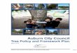 Auburn City Council Tree Policy & Framework Plan 2012 Page i Council...Auburn City Council Tree Policy & Framework Plan 2012 Page 3 1.2 Background The Auburn Local Government Area