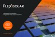 Specialists in innovative, integrated solar carport solutions · the solar industry and the renewables sector more widely, FlexiSolar is focussed on offering innovative, integrated