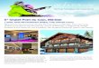 Tennis Holidays and Tennis Breaks | Active Away - 5* Chalet Pont … · 2017. 9. 8. · Skiing holidays for everyone 5* Chalet Pont du Cam, Méribel To book or for more information