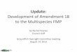 Development of Amendment 18 to the Multispecies FMParchive.nefmc.org/nemulti/cte_mtg_docs/130814/130814 A18 staff... · 2 • Amendment 18 goals, as revised. • Amendment 18 timeline