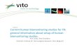 Current biomonitoring studies for FR; general information ... · Current human biomonitoring studies for FR; general information about setup of human ... hypothesis generation and