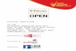 OFFICIAL INVITATION TO THE BITBURGER BADMINTON OPEN … · 04-08-2017  · Entry You need to fill in (apart from the Online entry system) on registration form to enter the Bitburger
