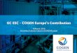 GC ESC - COGEN Europe’s Contribution€¦ · GC ESC - COGEN Europe’s Contribution 18 March, 2016 Alexandra Tudoroiu-Lakavice (COGEN Europe) cogeneurope.eu Outline 2 • About