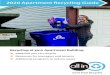 Recycling at your Apartment Building Root/Public Works/… · Materials you can recycle Resources for managers and tenants Additional programs to reduce waste Recycling at your Apartment