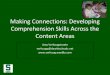 Comprehension Skills Across the Making Connections ...verhoug.weebly.com/uploads/7/9/0/5/...comprehension... · Professional Reading Strategies that Work – Harvey and Goudvis The