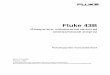 Fluke 43B инструкция по применению · Fluke 43B Измеритель показателей качества электрической энергии Руководство