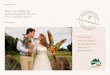 Make your wedding day - australiazoo.com.au€¦ · – Private animal experience in our exclusive gardens, with three of our beautiful animals including a koala, snake and bird