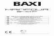 Manual para el usuario y el instalador GR Επιτοιχιος λεβητας ... · 2014. 11. 14. · BAXI S.p.A., a leading European manufacturer of hi-tech boilers and heating