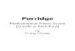 Porridge · CONTENTS Track 1 ..... Overture .....(Instrumental) ..... Page 3 Track 2 ..... Spratt Underscore #1.....(Instrumental) 