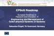 CPSoS Roadmap - European Commissionec.europa.eu/information_society/newsroom/image/... · Resilience in systems of systems CPSos Roadmap ICT Information Day Brussels Dec. 1, 2015