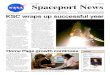 John F. Kennedy Space Center KSC wraps up successful year · (See 2000, Page 6) KSC wraps up successful year Home Page growth continues During the past year, Kennedy Space Center