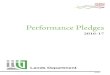 Performance Pledges 2016-17 - Lands Department · Monitoring the Performance Pledges We will closely monitor our performance pledges and publish the results annually. The Public's