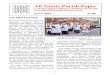 All Saints Parish Paper · 2015. 7. 3. · In this country, bishops, especially those with large rural dioceses, wonder how they ... Flower girls sprinkled rose petals, an even larger