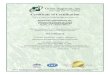 Certificate of Certification - Sigmatron International … · The Certification period is from. SigmaTron International, Inc. 2055 Dublin Drive, Suite 300 San Diego, CA 92154 USA