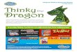 3-D Paper Illusion - ThinkFun · Thinky the ThinkFun Dragon Introduction 3-D Paper Illusion THINKY THE DRAGON IS AM AMAZING 3-D OPTICAL ILLUSION. CUT HIM OUT AND FOLLOW THE INSTRUCTIONS