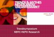 Trendsymposium NBTC-NIPO Research...Meer dan één op de acht boekingen via online bemiddelende instanties Aandeel boekingen via veilingsites, beoordelingsites en social travel sites