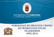 PORTAFOLIO DE SERVICIOS CENTRO DE PROMOCION SOCIAL ... · PORTAFOLIO DE SERVICIOS CENTRO DE PROMOCION SOCIAL VILLAMARINA AÑO 2016 . ... NUESTROS SERVICIOS DEPORTES DE AVENTURA RAPEL: