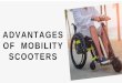 Advantages Of Mobility Equipment