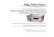 SIG Diesel Stove Manual 2011-2 - Defenderincreases the air and the barometric decreases the air (See Pg. 9). Install a CO alarm. 3. Ventilation Do NOT operate this stove in an enclosed