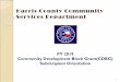 Harris County Community Development Department PY19 CDBG Orientation … · Presentation Slides Handout ... determined by conducting an address search utilizing the Harris County