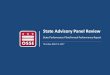 State Advisory Panel Review...State Advisory Panel Review . State Performance Plan/Annual Performance Report . Thursday, March 9, 2017