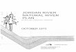 JORDAN RIVER NATURAL RIVER PLAN - Michigan · The Jordan River Watershed Commission was formally organized on January 15, 1967, under the authority of Part 311, PA. 451 of 1994. Prior