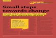 Small steps towards change - Amazon S3€¦ · Small steps towards change service station crime, fuel price boards, petrol prices and acapma@ the house acapmaction i consider it a