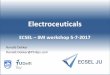 Electroceuticals - Ecsel Ju · 2019. 10. 23. · Organ-on-Chip ECSEL – IMI workshop 5-7-2017 . What is Organ-on-Chip? Create the smallest functional modules of healthy or diseased