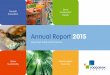 Annual Report - FoodDrinkEurope€¦ · Annual Report 2015 Grow Sustainably Nourish Innovation Serve Consumers’ Needs Feed Europe’s Economy Enjoy food, today and tomorrow. 1 FOODDRINKEUROPE