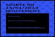 Bulletin de participation - Mouvement · 2012. 12. 3. · Bulletin de participation OUI, je souhaite participer : - Au grand buffet festif n 60 € - Au grand buffet et prendre un