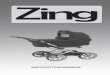 zing-a - BabyStyle Prams & Strollers · The Zing pram body has a ventilated hood window unzips. Above the window is a concealed pocket to hide away the flap OPERATING THE ROCKING