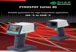 PYROSPOT Series 80 · The color video module enables together with the integrated 2.5" TFT display a very convenient aiming of the pyrometer even at high measurement temperatures
