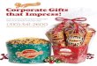 Corporate Gifts that Impress! - Gourmet Popcorn Gift Baskets & …cdn.popcornopolis.com/media/corporate/pdf/2016CorporateGiftsBro… · 12-Cone Snowflakes Gift Basket $89.99 (before