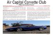 Air Capital Corvette Clubaircapitalcorvetteclub.com/news2015_08.pdf · Air Capital Corvette Club Wichita, Kansas Regular Membership dues for ACCC are $25.00 per year. Associate membership,