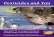 Pesticides and You...Pesticides and You News from Beyond Pesticides, formerly the National Coalition Against the Misuse of Pesticides Volume 25, Number 4 Winter 2005-2006 Open Letter