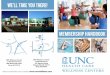 We’ll Take You There! - Home - UNC Wellness€¦ · boards, directional and promotional signs, printed calendars and schedules, and friendly staff to help you find your way. In